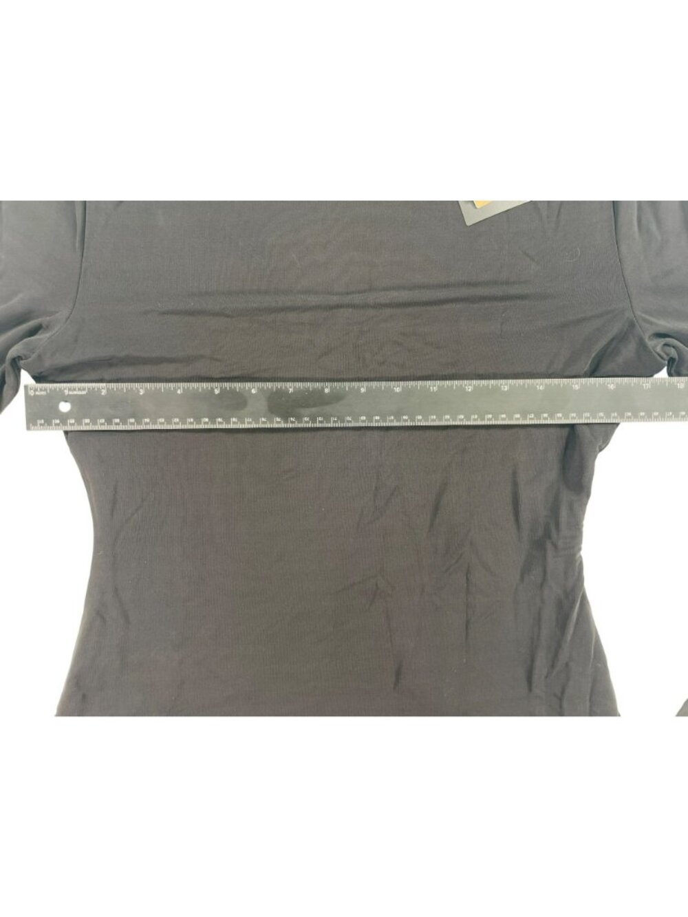 Hugo Boss Ecicla Black Mock Neck Long Sleeve Textured Skirt Dress Sz S Msrp $453 - Picture 10 of 12